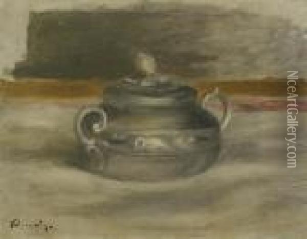 Le Sucrier Oil Painting - Pierre Auguste Renoir