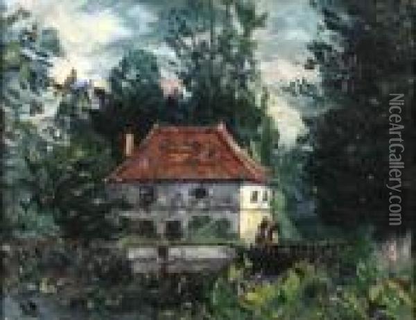 Le Moulin Oil Painting - Maxime Maufra