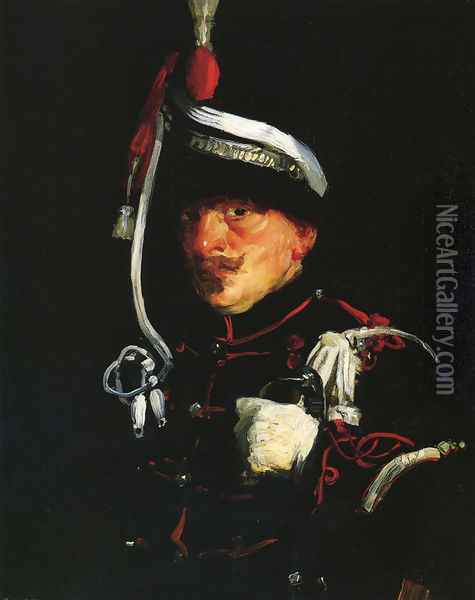 Dutch Soldier Oil Painting - Robert Henri