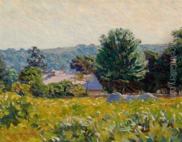 Home Place Oil Painting - Edward Herbert Barnard