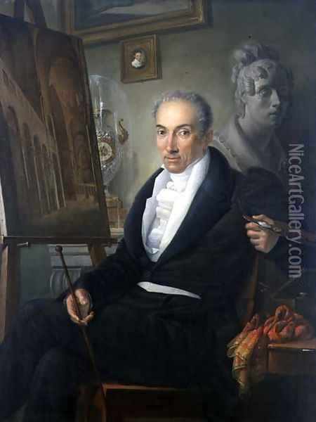 Portrait of Joseph Borsato Oil Painting - Odorico Politi