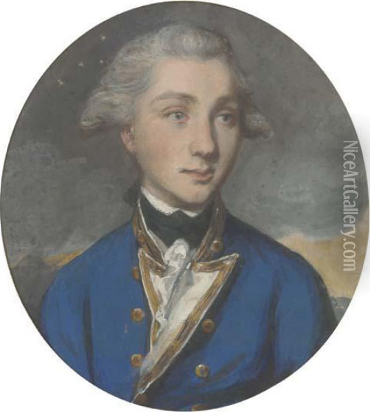 Portrait Of Admiral Sir William Sidney Smith Oil Painting - Daniel Gardner