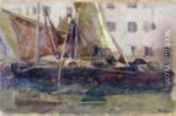 Barche In Sacchetta Oil Painting - Guido Grimani