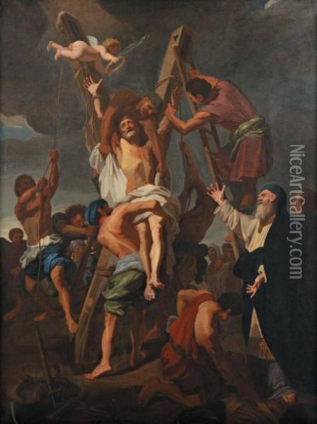 Le Martyre De Saint Andre Oil Painting - Jean-baptiste Jouvenet