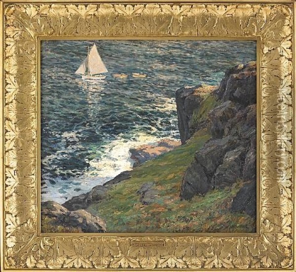 Low Tide, St. Ives Oil Painting - Wilson Henry Irvine