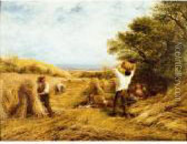 The Keg Oil Painting - John Linnell
