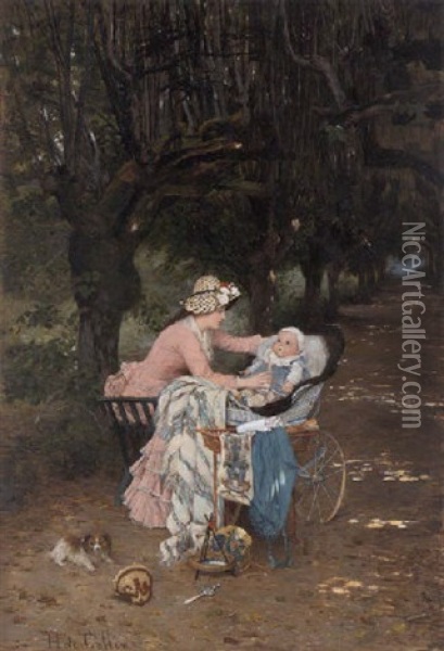 La Petite Souer Oil Painting - Horace de Callias