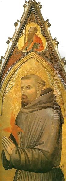 Saint Francis Oil Painting - Ambrogio Lorenzetti