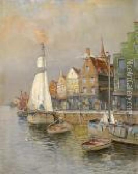 Holland Kikotovaros Oil Painting - Hans Johann Wagner