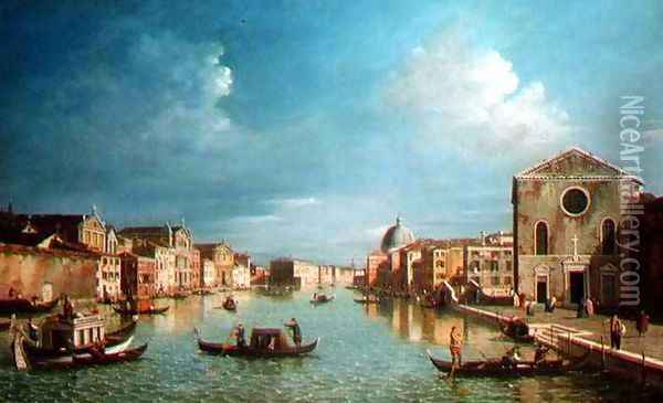 Venetian View 2 Oil Painting - William James