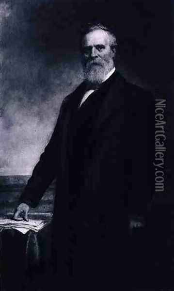 Rutherford B Hayes 19th President of the United States of America Oil Painting - Daniel Huntington