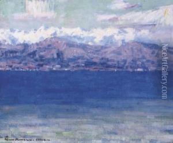 La Mer A La Spezia Oil Painting - John Peter Russell