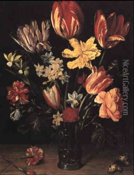 Blumenstilleben Oil Painting - Henriette Gertrude Knip