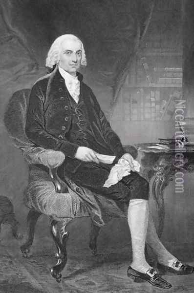 James Madison (1751-1836) Oil Painting - Alonzo Chappel