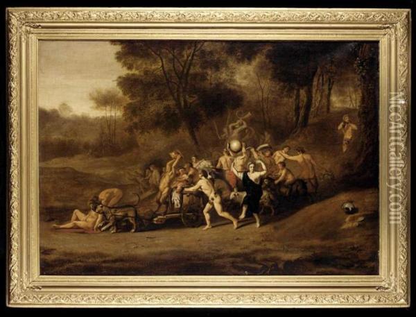 Triumph Of Bacchus Oil Painting - Gerard de Lairesse