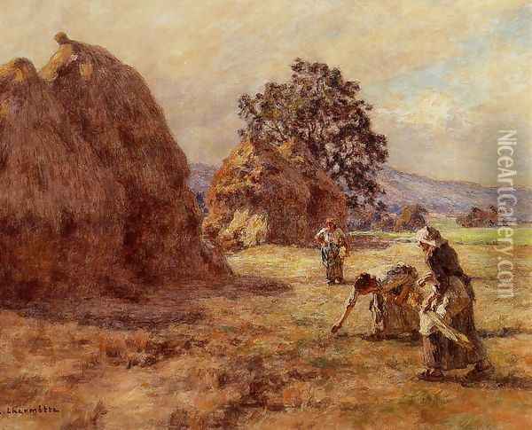 The Gleaners I Oil Painting - Leon Augustin Lhermitte
