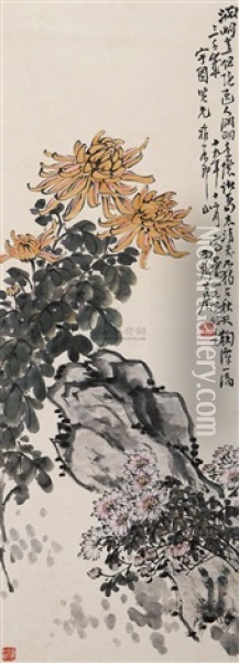 Flowers Oil Painting -  Xie Gongzhan