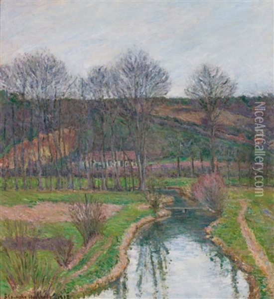 Im Gebet Oil Painting - Blanche Hoschede-Monet