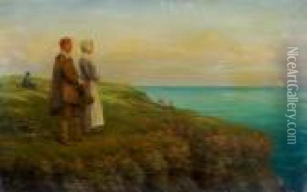 Return Of The Mayflower Oil Painting - George Henry Boughton