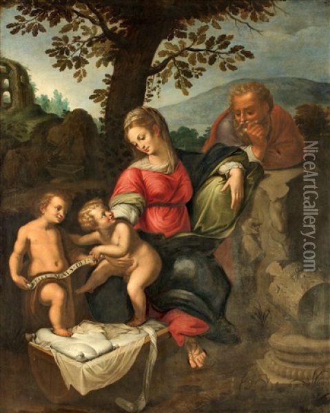 Ecce Agnus Dei Oil Painting - Federico Barocci