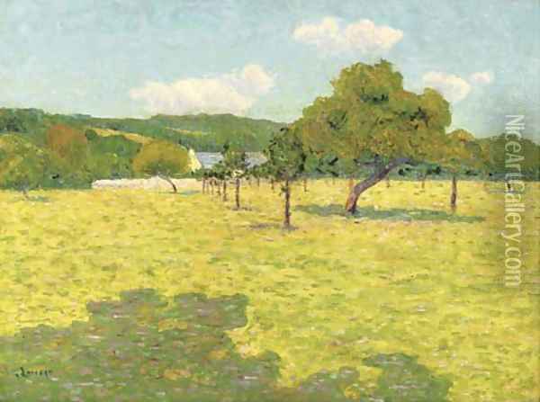 Plaine et coteaux Oil Painting - Gustave Loiseau