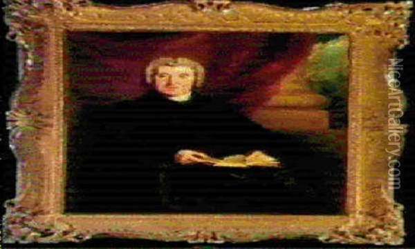 Portrait Of Edward Harcourt, Archbishop Of York Oil Painting - George Hayter