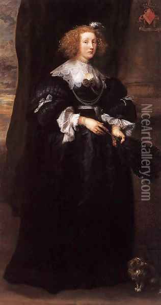 Marie de Raet Oil Painting - Sir Anthony Van Dyck