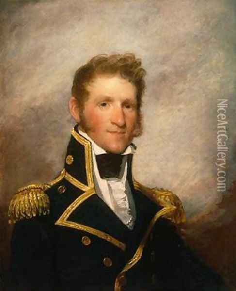 Commodore Thomas Macdonough Oil Painting - Gilbert Stuart