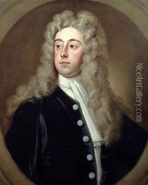 Portrait of Francis Oil Painting - Sir Godfrey Kneller