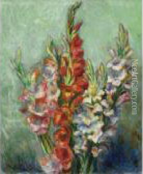 Property From The Collection Of Paul R. And Mary Haas
 

 
 
 

 
 GlaiÂeuls Oil Painting - Pierre Auguste Renoir