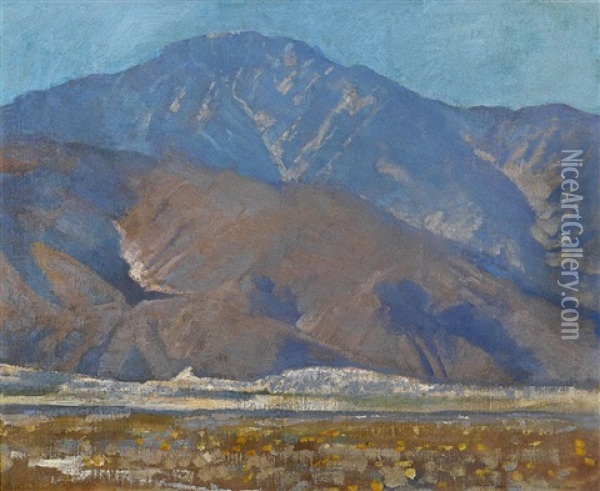 San Jacinto Oil Painting - Alson Skinner Clark
