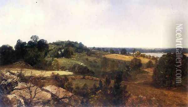Landscape II Oil Painting - John Frederick Kensett