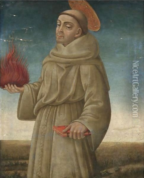Saint Anthony Of Padua Oil Painting - Nero di Bicci