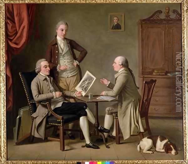 The Connoisseurs Oil Painting - Sir Alexander Allan