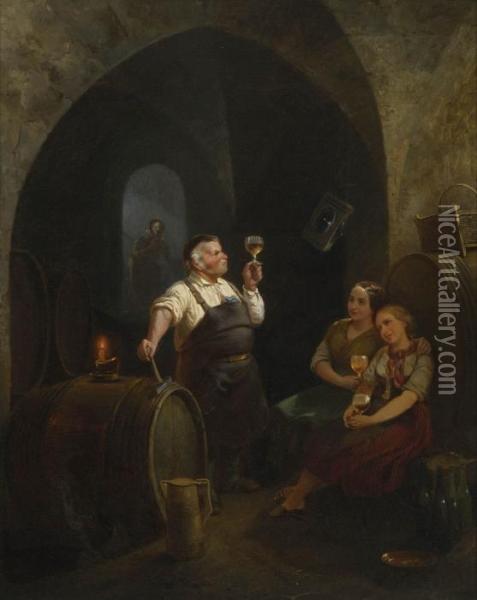 Eibenstock - Dresden Oil Painting - Meno Muhlig