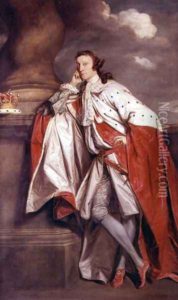7th Lord Lauderdale, 1759 Oil Painting - Sir Joshua Reynolds