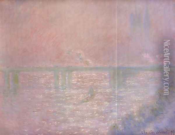 Charing Cross Bridge II Oil Painting - Claude Oscar Monet