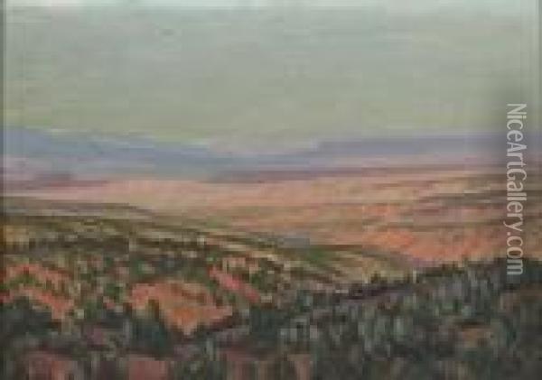 Northern New Mexico Oil Painting - Carlos Vierra