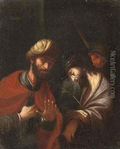 Christ before Pilate Oil Painting - Mattia Pretti