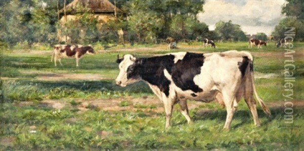 Legeleszo Joszagok Oil Painting - Dirk Johannes Van Haaren