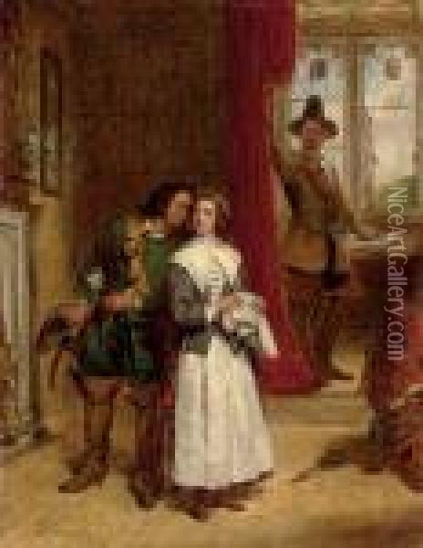 The Puritan's Daughter Oil Painting - William Powell Frith