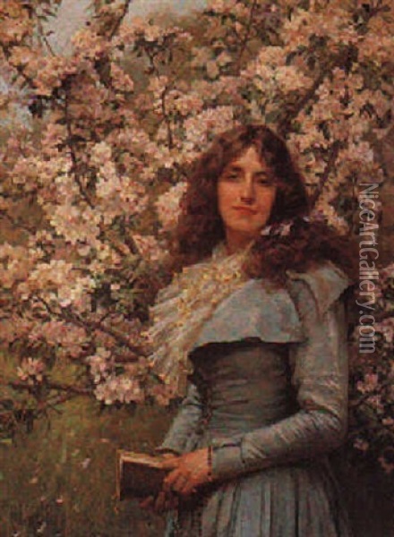 Blossom Time Oil Painting - Robert Payton Reid