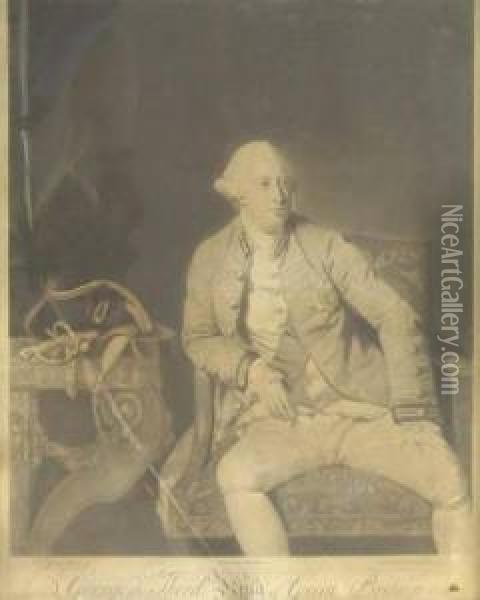 After. George Iii In His Travelling Chariot Oil Painting - G. Davis