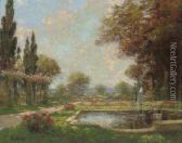 Paysage Oil Painting - Henri Malfroy