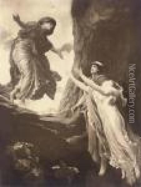 The Return Of Persephone Oil Painting - Frederick Leighton