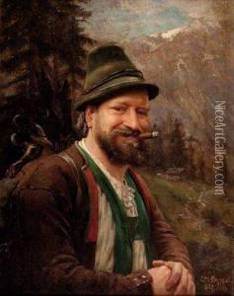 Jagers Freud Oil Painting - Carl Maria Seyppel