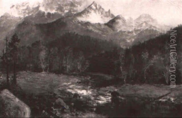 Mount Aeolus Oil Painting - Richard H. Tallant