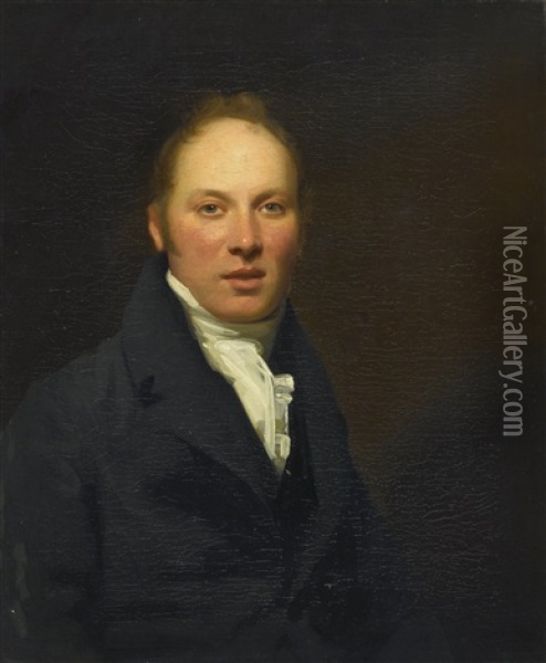 Portrait Of Charles Watson, Esq. Of Laughton, Edinburgh Oil Painting - Sir Henry Raeburn