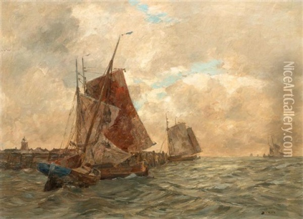 Marine Oil Painting - Andreas Dirks