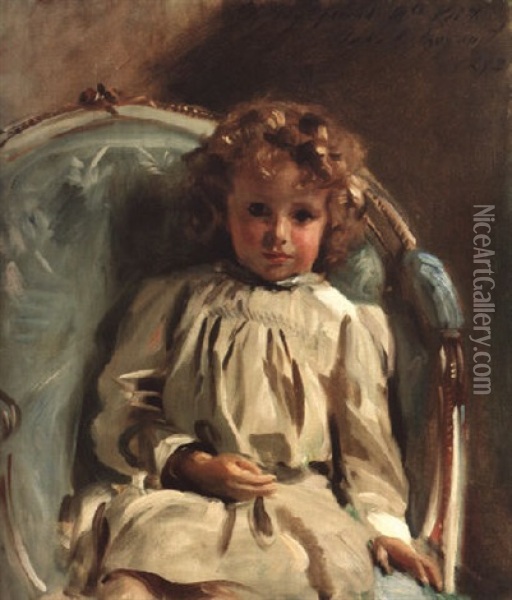 Portrait Of Skene Keith Oil Painting - John Singer Sargent